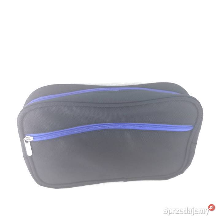 Kosmetyczka czarna Unisex niebieska NOWA Białystok