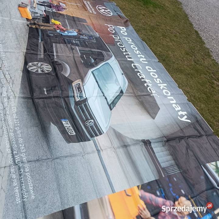 Baner plandeka przykrycie sprzedam