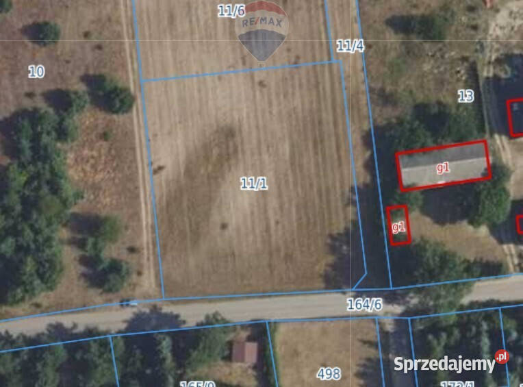 Działka 3000 m Ruda k Radzymina MPZP media