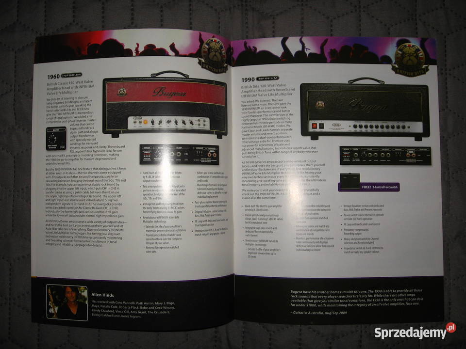 Bugera Amps Catalog April 2011 katalog Kępice