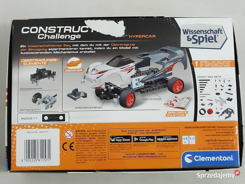 Klocki Clementoni Construction Challenge Biłgoraj