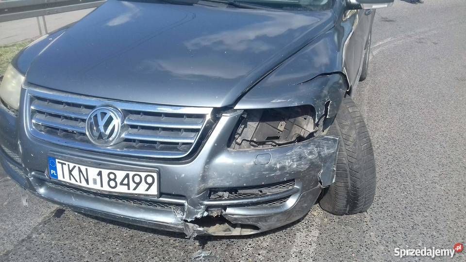 VOLKSWAGEN TOUAREG uszkodzony 5999 Łódź