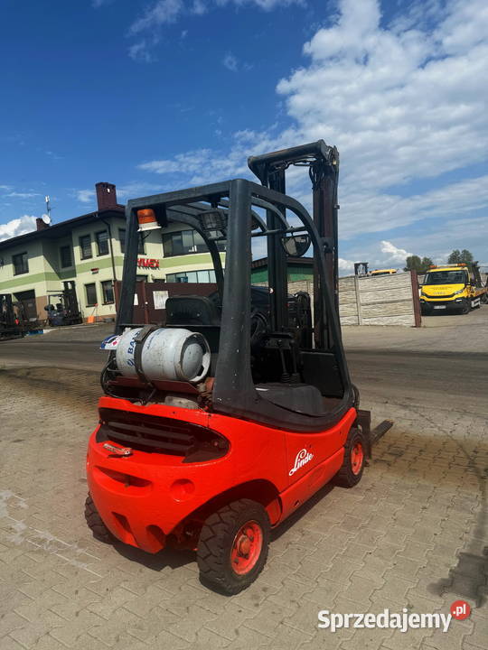 wózek widłowy LINDE H16T03 1600 Triplex 590m gaz Działoszyn