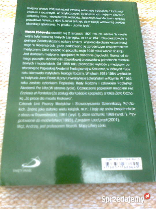 Wanda Półtawska Samo życie Warszawa