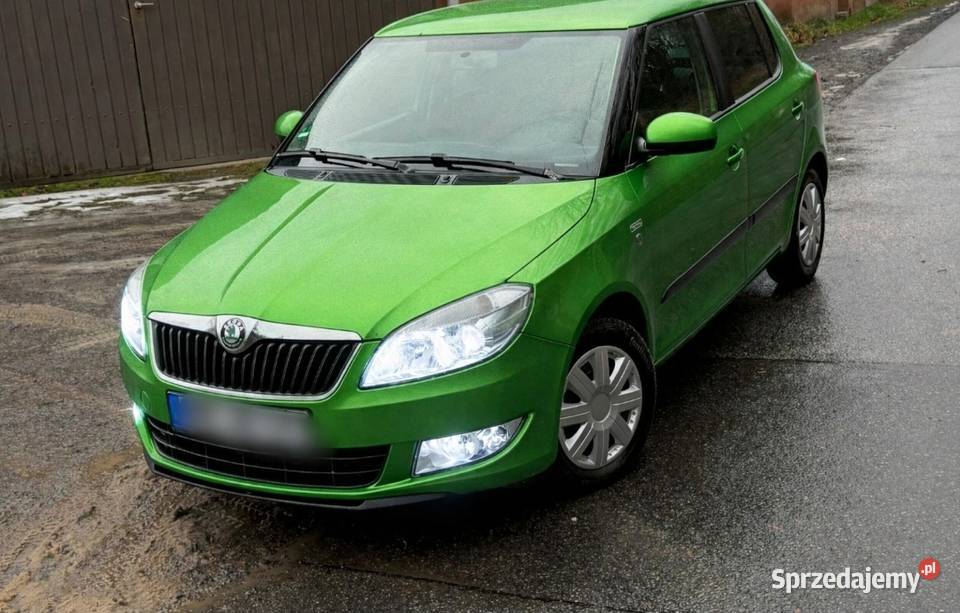 SKODA FABIA 2012 1WŁ Bezwypadkowa Tempomat Fabia śląskie