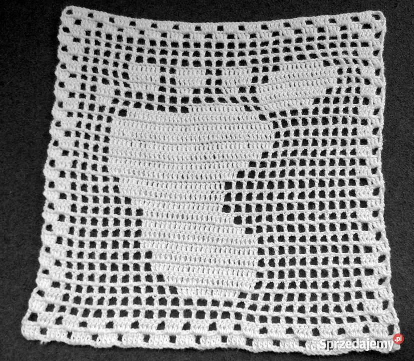 STOPA YETI Szydełkowany dywanik sprzedam