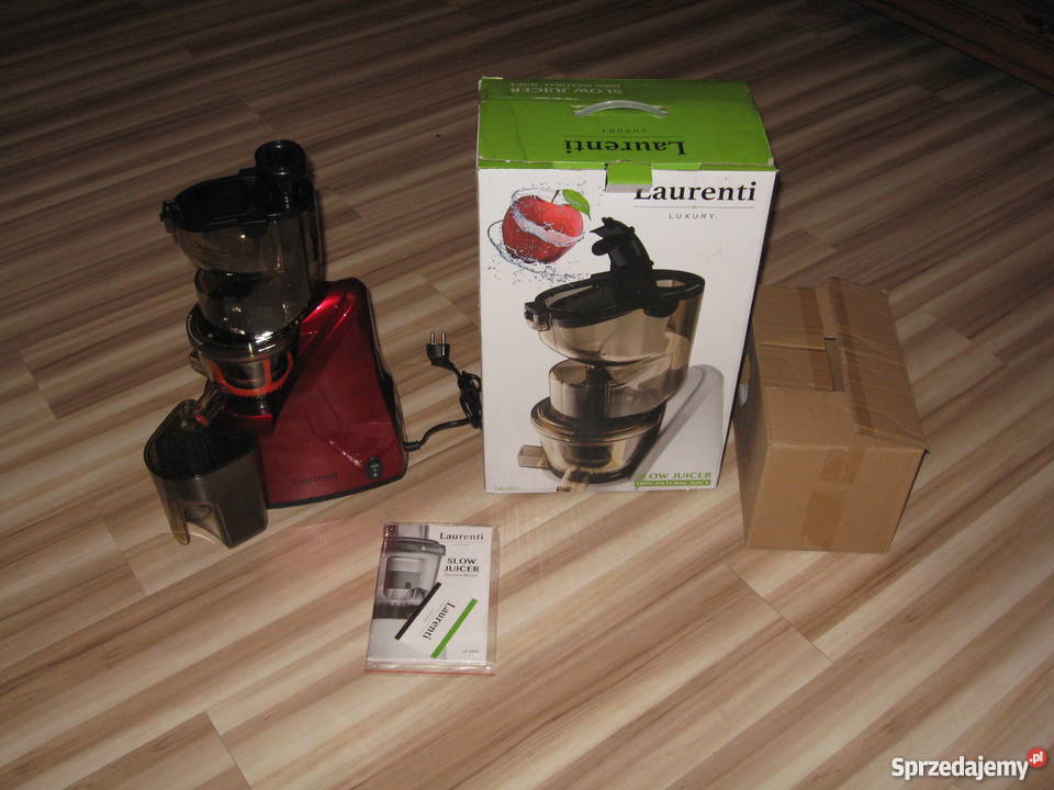 Nowa wyciskarka do owoców LAURENTI SLOW JUICER Grodziczno