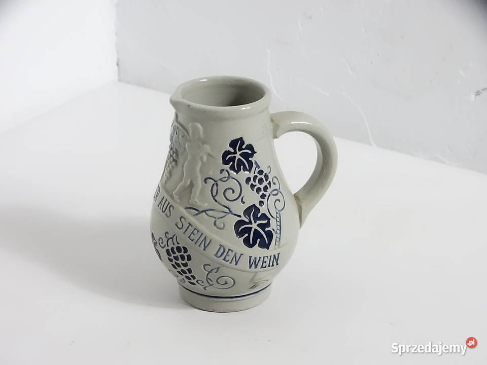 Klasyczny Ceramiczny Dzbanek do Wina Kamionka Biłgoraj