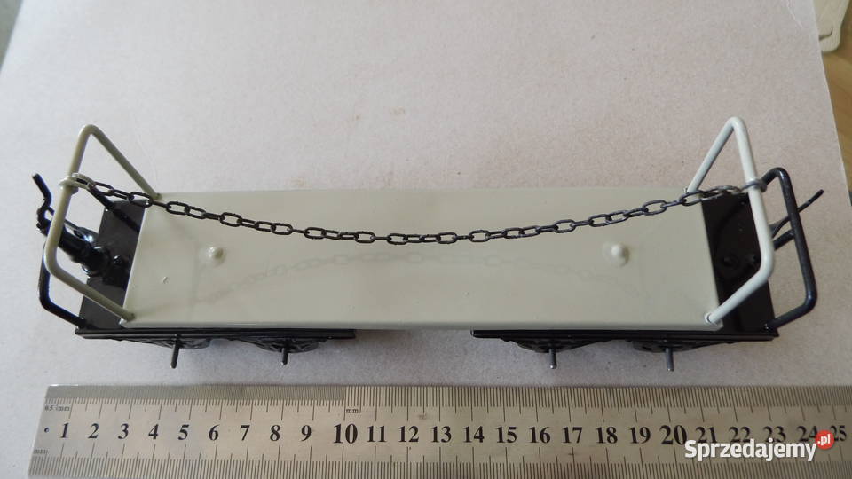 Wagon firmy Bing stary renowacji Skala 0 Radzewice