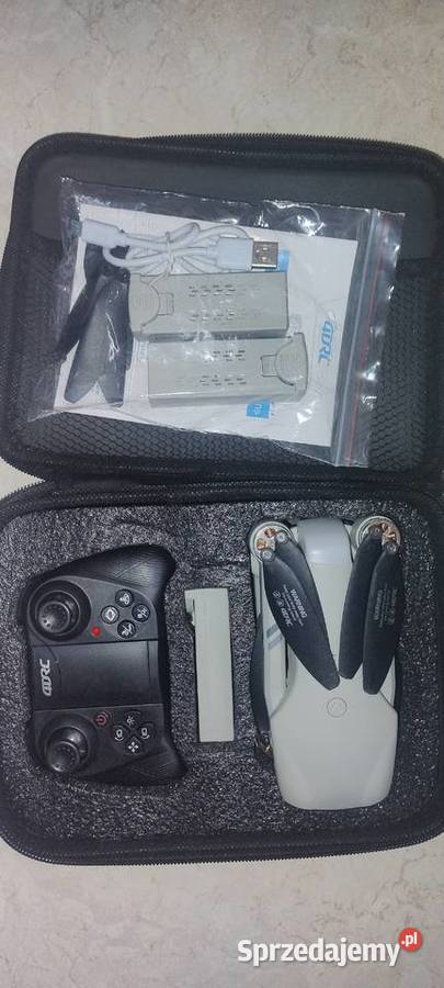 Dron F10 WIFI GPS zawis 2000m 3 baterie Waśniów sprzedam