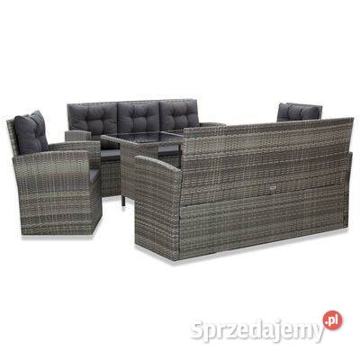 vidaXL 5cz zestaw mebli ogrodowych z poduszkami mazowieckie