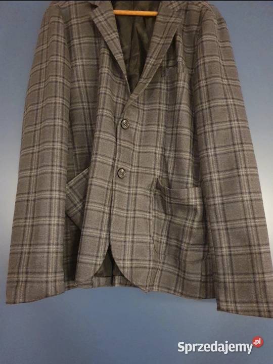Męska MARYNARKA włoska TAKE Two XL wiskoza Rozmiar XL Lublin