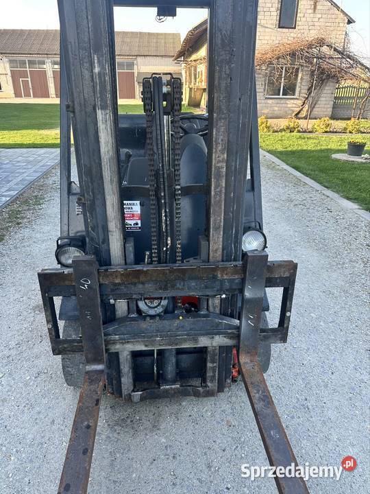 Wózek widlowy Linde H16 16 t 5m triplex wolny Rząśnia