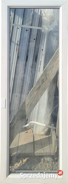 OKNA KacprzaK Witryna 45x132 FIX Używany PCV Okna ścienne Lublin