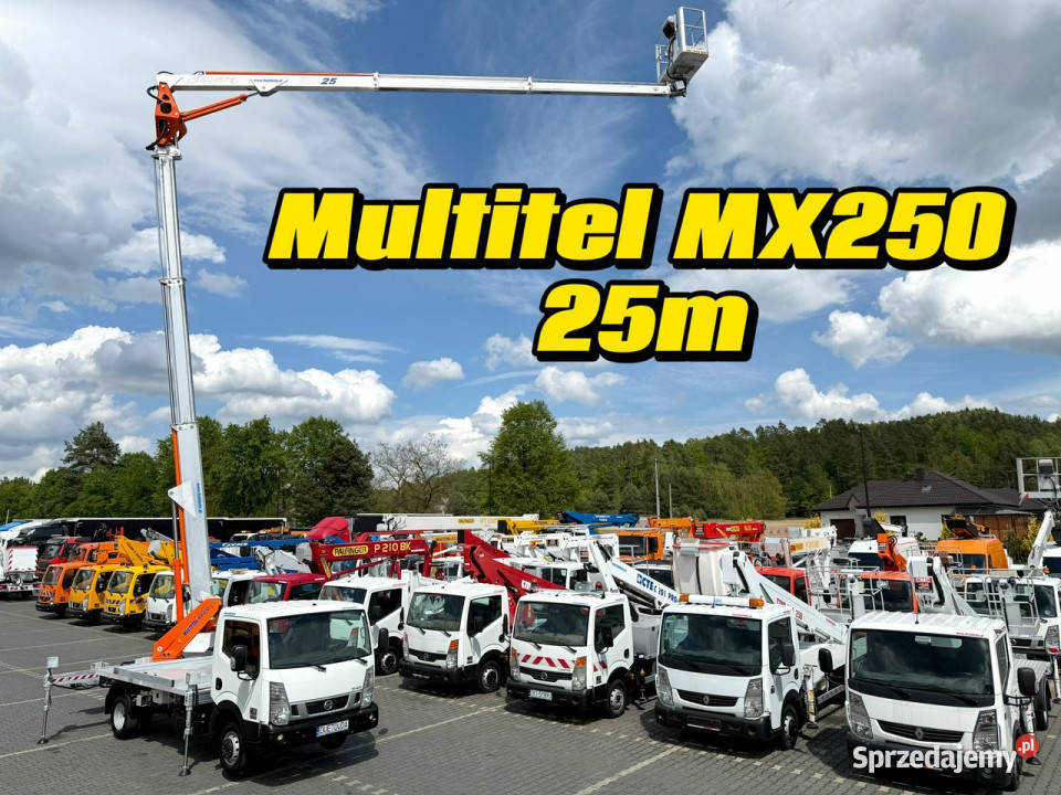 Nissan Cabstar Podnośnik Koszowy Zwyżka Multitel immobilizer sprzedam