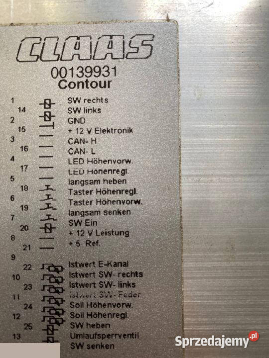 Claas Lexion 510 AUTO CONTOUR 00139931 Jastrzębniki