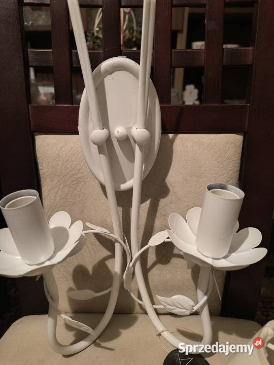 Lampa kinkiet metalowy styl retro Kępno