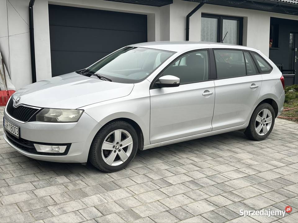 Skoda Rapid srebrny kujawsko-pomorskie Biały Bór