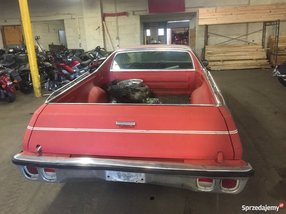 GMC Caballero V8 ElCamino HotRod czerwony Bolszewo