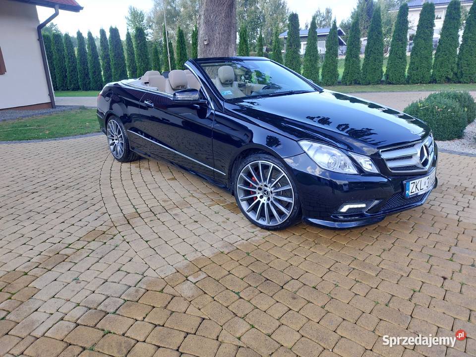 Sprzedam mercedes 550 cabrio w207 w212 cabrio v8 Kołobrzeg