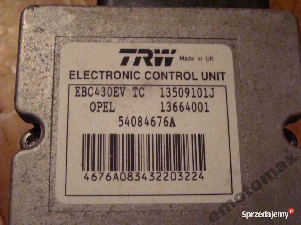 POMPA STEROWNIK ABS TC TRW OPEL VECTRA C SIGNUM Parcice