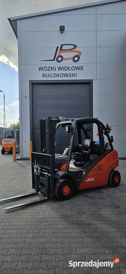 Wózek widłowy LINDE H25T02 z 2007r Maszt Duplex