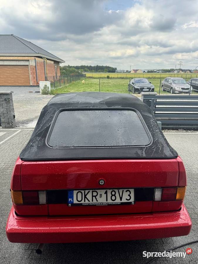 Golf mk1 cabrio 18 1991 Samochody osobowe Krapkowice sprzedam