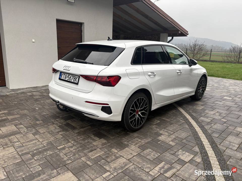 Audi A3 SPORTBACK 2022r 20 116 Zarejestrowany małopolskie Wojnicz sprzedam