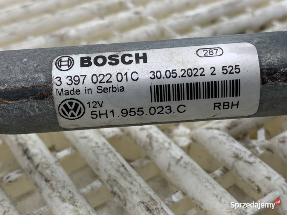 MECHANIZM WYCIERACZEK PRZÓD VW GOLF VIII podkarpackie