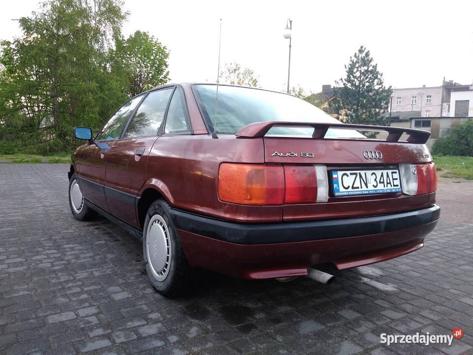 Audi 80 zadbane z pięknym kremowym wnętrzem Warszawa