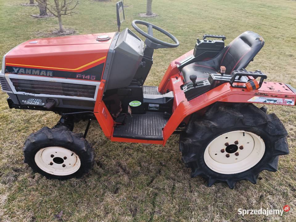 Yanmar F145 iseki kubota traktorek 4x4 kujawsko-pomorskie Kowal