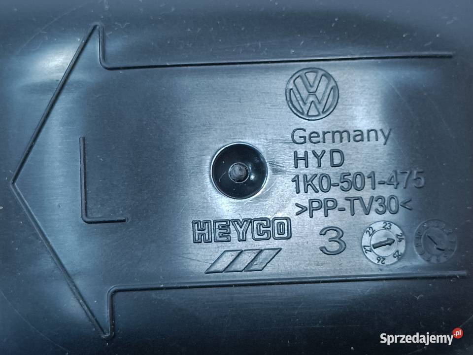 VW GOLF VI 08 OSŁONA PIASTY WAHACZA LEWY TYŁ Pleszew
