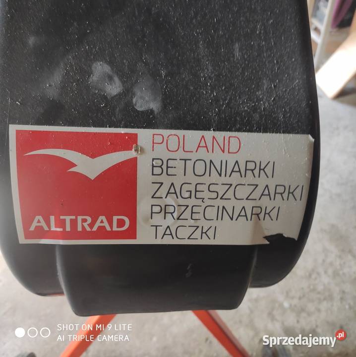 Betoniarka Altrad 165 nie Wojciechy sprzedam