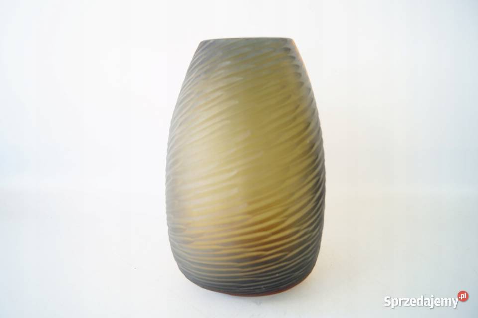 Nowoczesny szklany wazon DESIGN 17 ciekawy sprzedam
