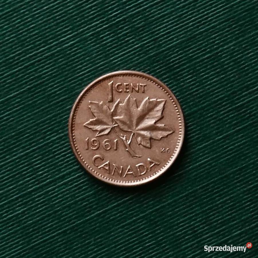 KANADA 1 cent 1961 Gliwice