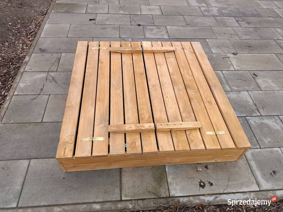 Piaskownica dziecka z drewna 12x12m Producent Jordanów sprzedam