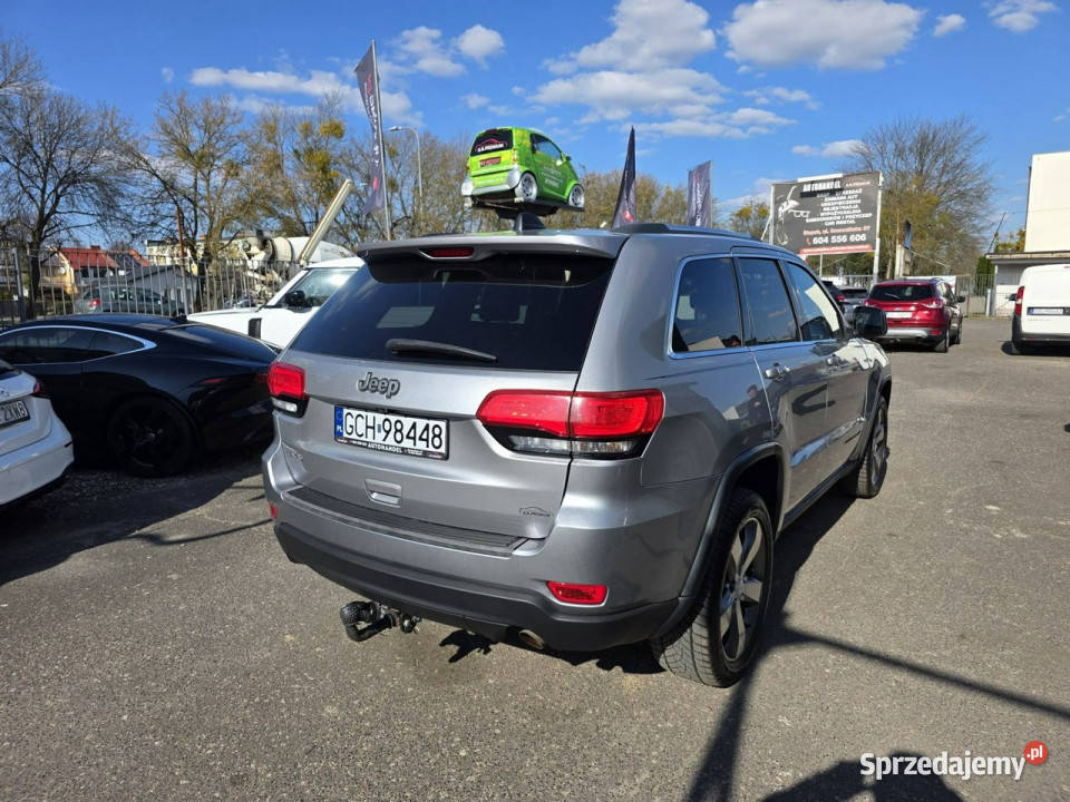 Jeep Grand Cherokee 36 Benzyna 286 4x4 Bluetooth elektryczne lusterka Słupsk