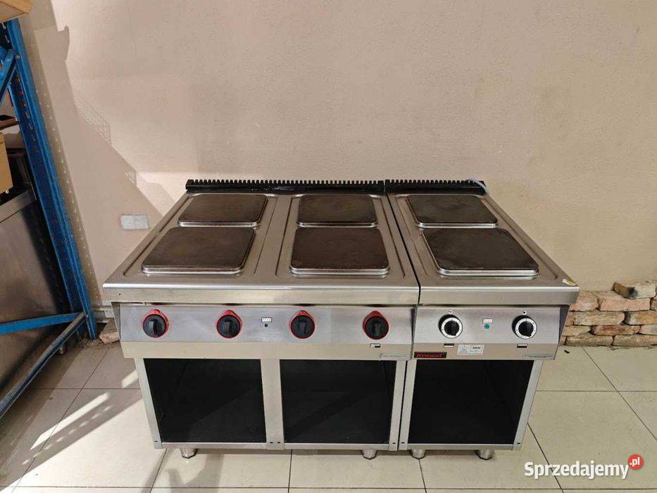 Kuchnia Gastronomiczna Kromet 900KE moc 16 i 8 Góra sprzedam