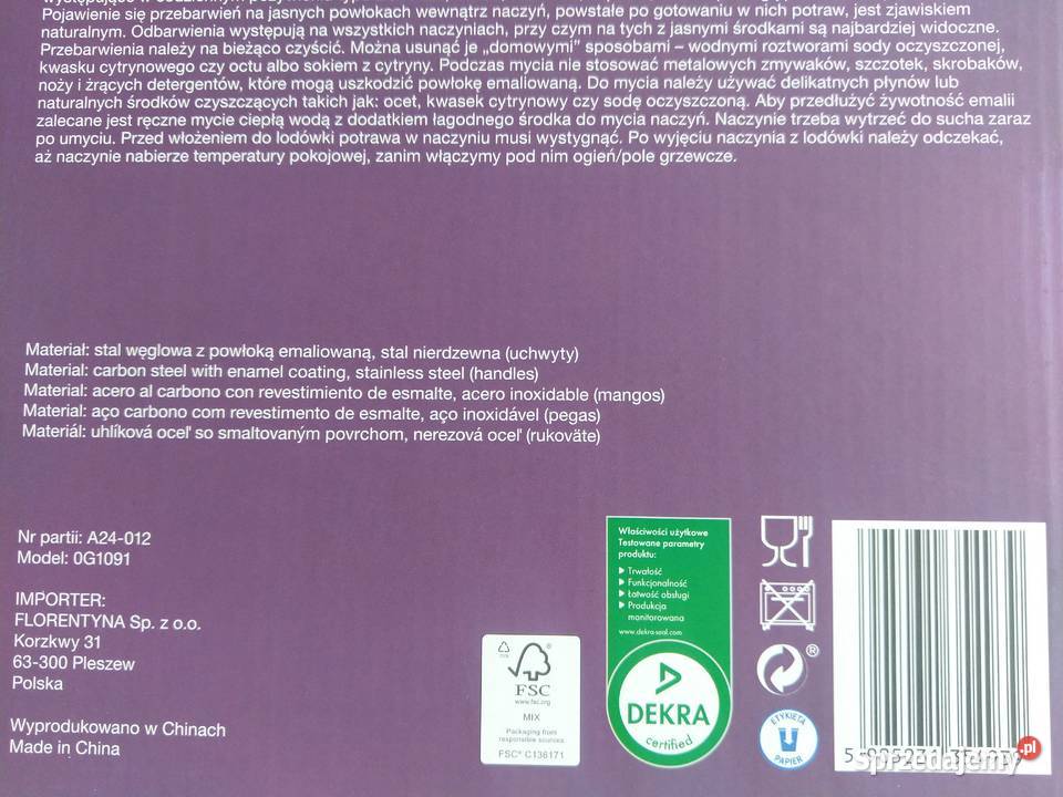 NAJTANIEJ Zestaw Garnków Emaliowanych Pokrywkami śląskie Zabrze sprzedam