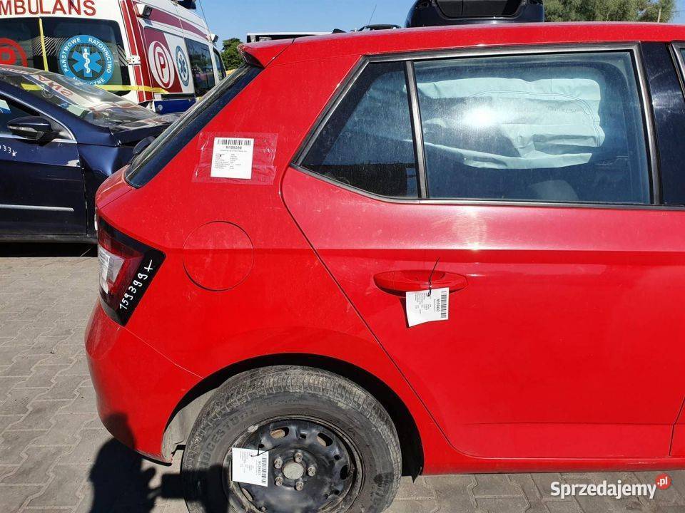 ĆWIARTKA BŁOTNIK PRAWY TYŁ SKODA FABIA III Pozostałe Pozostałe sprzedam