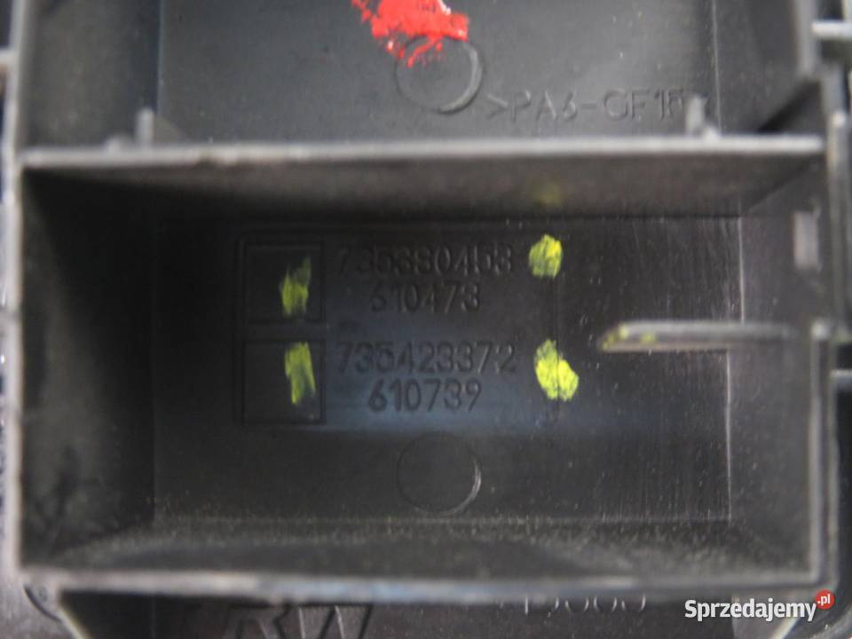 PANEL SZYB FIAT BRAVO II 735380453 735423372 osobowe