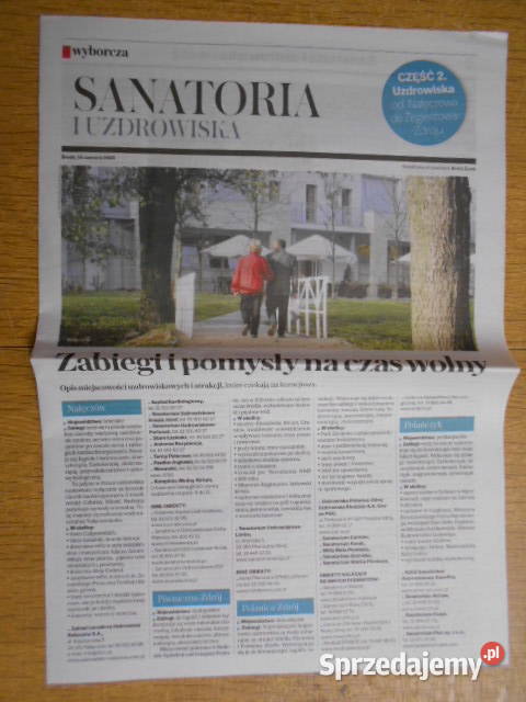 Sanatoria i uzdrowiska cz III Gazeta Wyborcza Parczew
