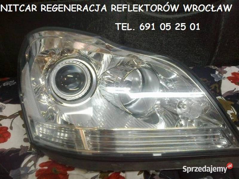 MERCEDES C 203 W211 ML GL REGENERACJA REFLEKTORÓW LAMP