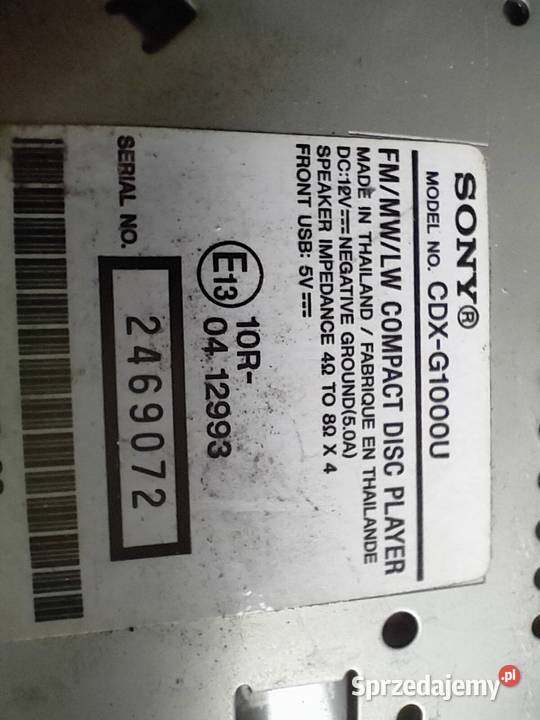 Sprzedam radia samochodowe Cieszyn sprzedam