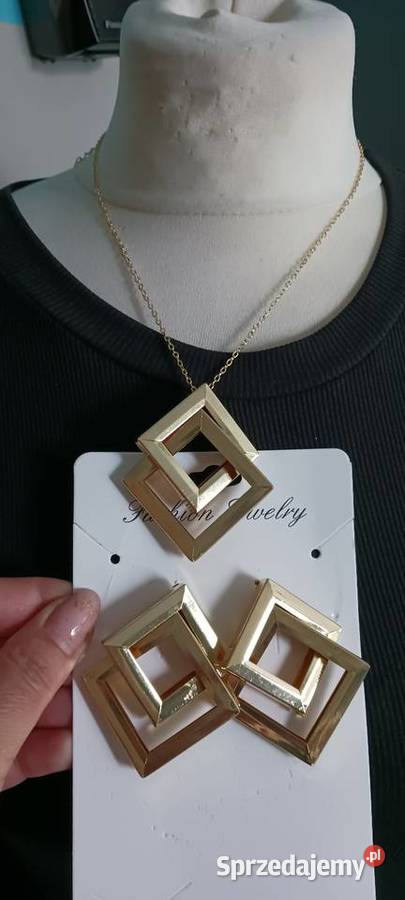 Komplet biżuterii Ostrowąs