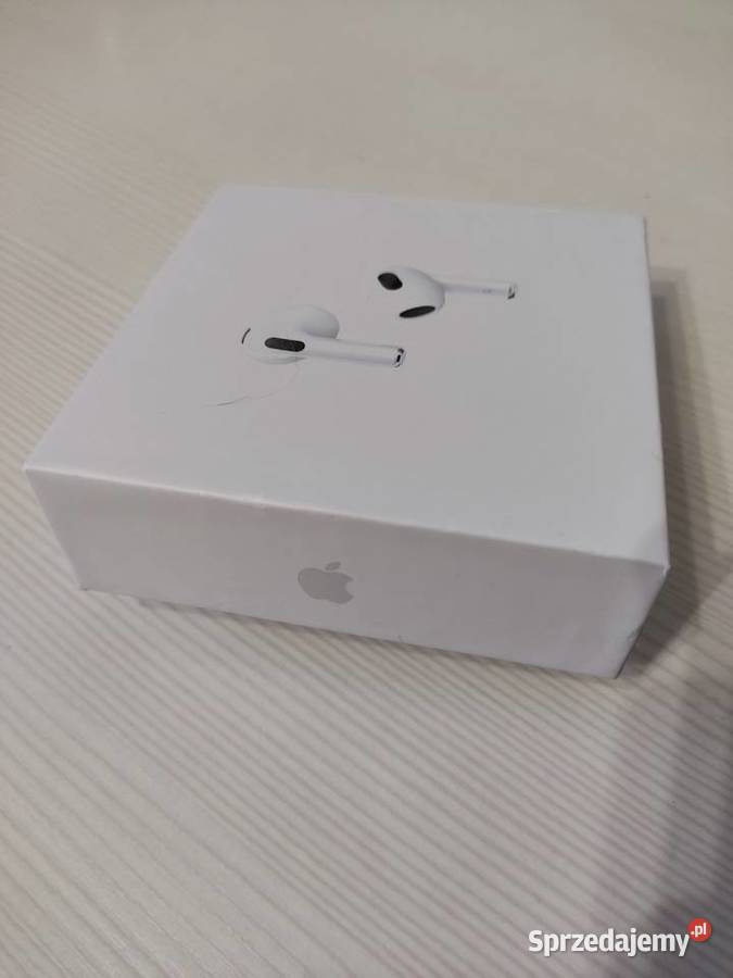 Słuchawki Apple AirPods 3 Słuchawki i głośniki Szczecinek