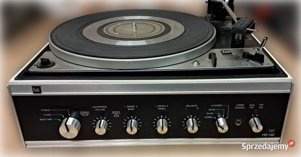 Retro vintage gramofon z przedwzmacniaczem Dual Audio Opole sprzedam