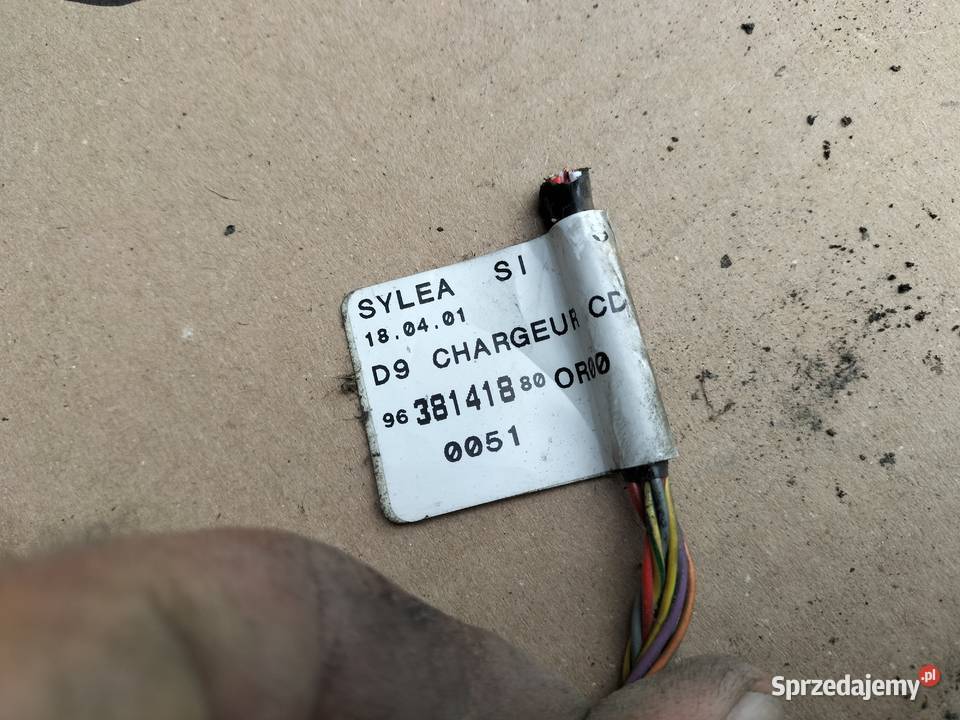 CITROEN C5 1 MK1 PEUGEOT ZMIENIARKA PŁYT CD lubelskie Kamień-Kolonia