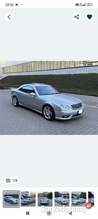 Mercedes cl 55 amg Bydgoszcz sprzedam