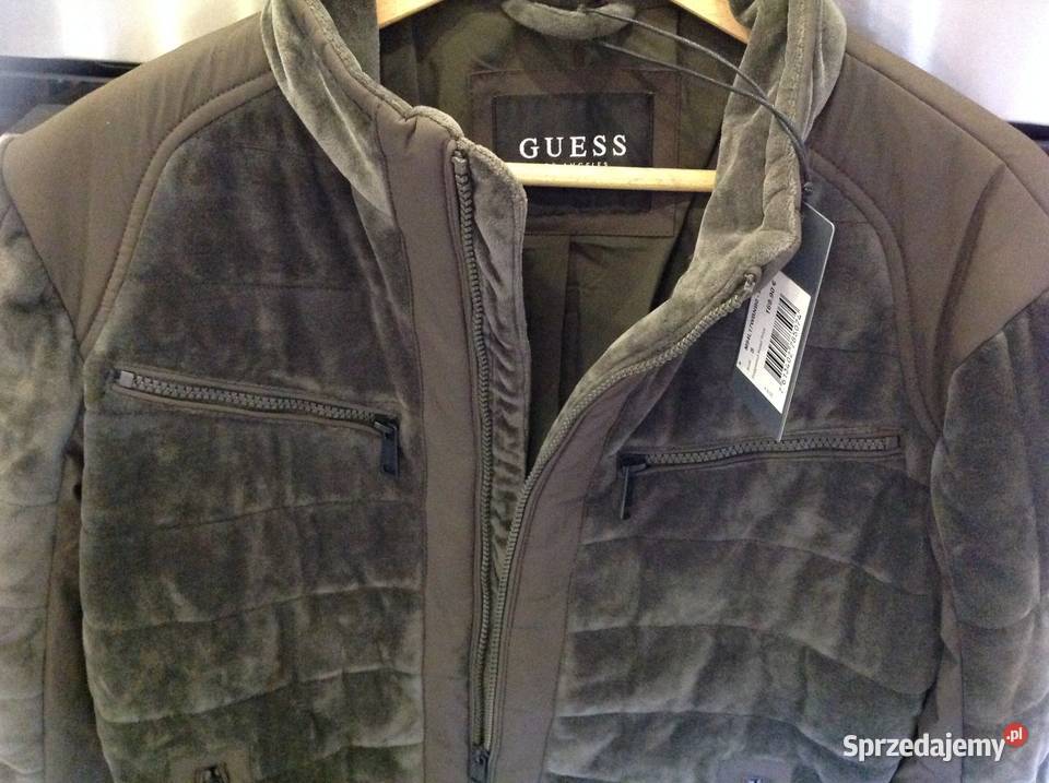 Kurtka Męska GUESS S Khaki NOWA Guess
